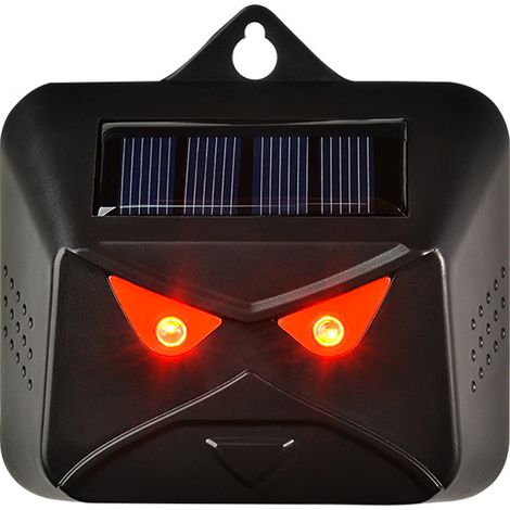 Répulsif solaire contre les animaux sauvages tels que les ratons laveurs, les chevreuils, les renards, les sangliers, etc. - répulsifs efficaces avec lumière LED