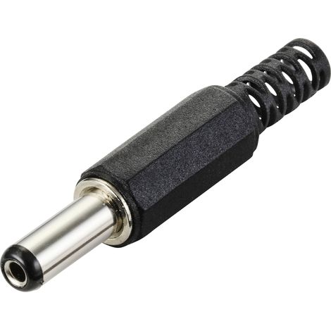 TRU COMPONENTS Elément de liaison pour courant faible mâle, droit 5.5 mm 2.1 mm 1 pc(s) (1/4)