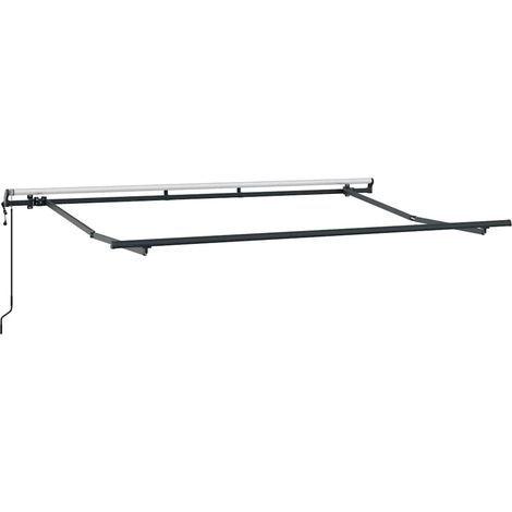 Maison Exclusive - Markisenrahmen Anthrazit 3,5 x 2 m Metall