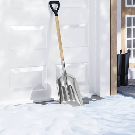 vidaXL  Shovel  Silver 29 x 122 cm Aluminum