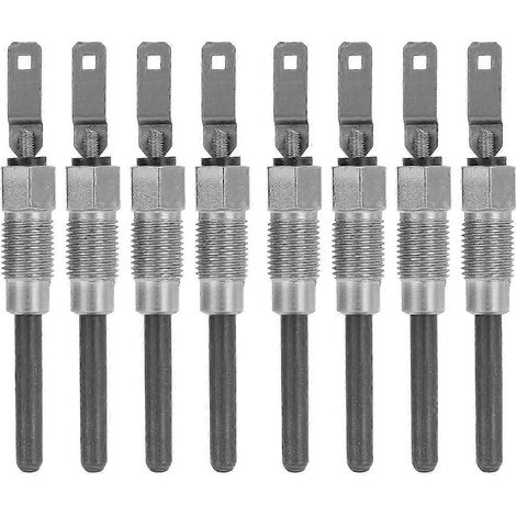8pcs Glow Plug Construction 0250202126 Fast Start Glow Plug For 6.5l 6.2l 1982 2005( ) (1/4)