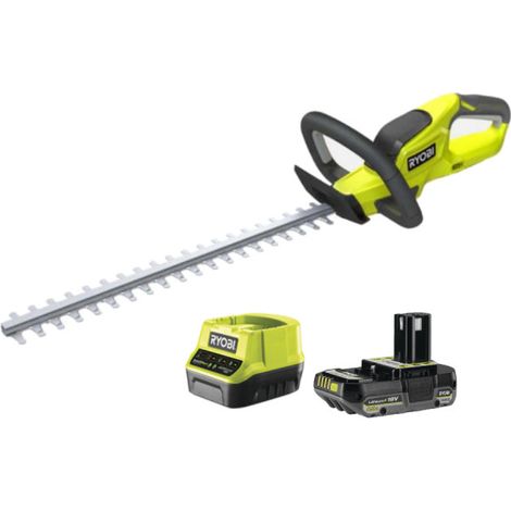 Pack RYOBI Taille-haies OHT1845 - 18V One+ - 1 Batterie 2.0Ah - 1 Chargeur rapide (1/5)