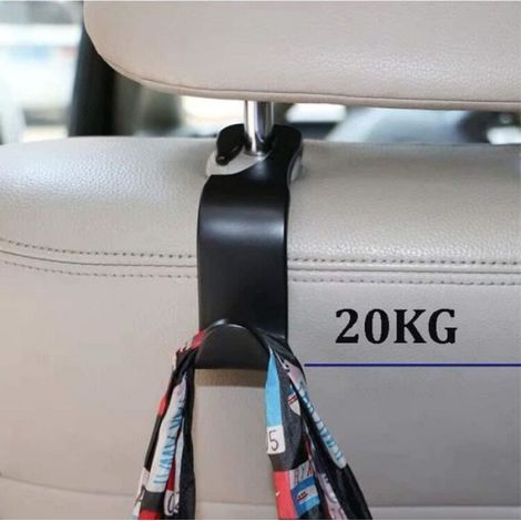 6 Pièces Crochet Appuie Tete Voiture Witbicg Accroche Sac Interieur Support Tête Appui Interieu (1/4)