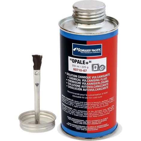 SOLUTION VULCANISANTE 235ml POUR REPARATION PNEUS ET CHAMBRES A AIR