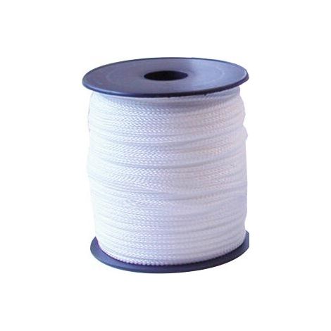 Tresse Polypropylene Blanc 2.5mm x 100m Corderies Tournonaises