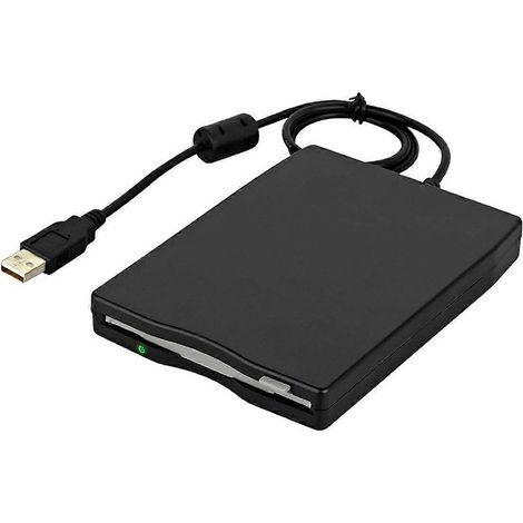Online Store - Lecteur de disquettes USB 2.0 portable 3,5 pouces externe, ultra-fin, pour PC et ordinateur portable. (1/5)