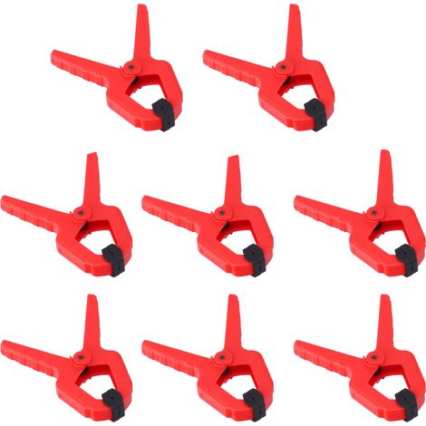 8 Pinces à Ressort Multifonction pour Travail du Bois, Photo et Projets DIY (1/5)