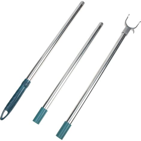 Cleaner Extension Rod Set of 3 Plastic Tubes Compatible with