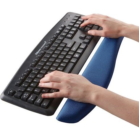 Fellowes Handgelenkauflage PlushTouch 9287402 Tastatur blau (1/4)