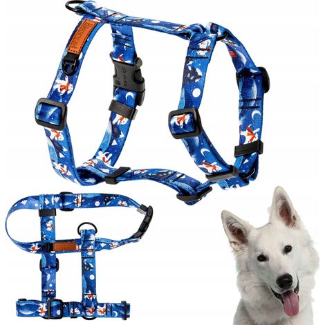 Harnais COMFORTABLE GUARD pour petit chien, croisé, Jack Russell Terrier Norwich S/M 20 mm Ukory (1/5)