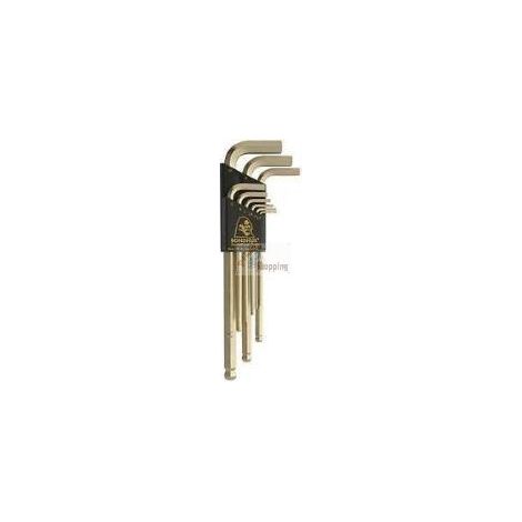 Set di chiavi Bondhus Protanium® dorate 9 pezzi (1/2)