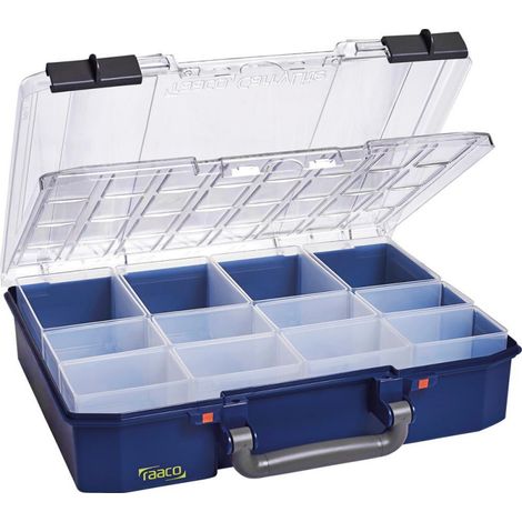 Raaco CarryLite 80 Maletín de almacenamiento azul 12 compartimentos (1/2)