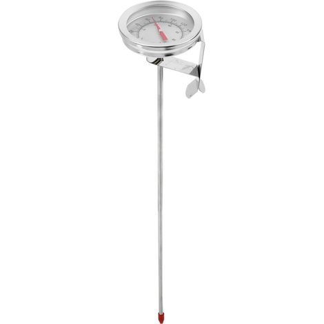 Thermomètre Inox Cuisine avec Pince Mesure Rapide pour Maison (1/5)