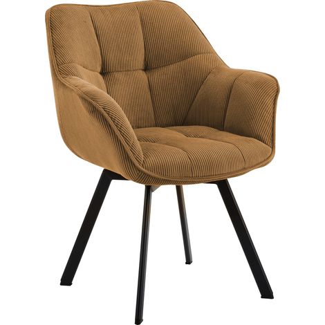 Silla de comedor Jordi Cord Naranja (1/5)