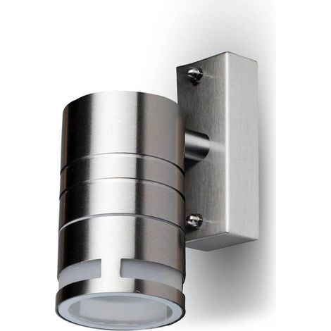 V-TAC Runder LED-Wandstrahler GU10 (max. 35 W) Metallicfarbe IP44