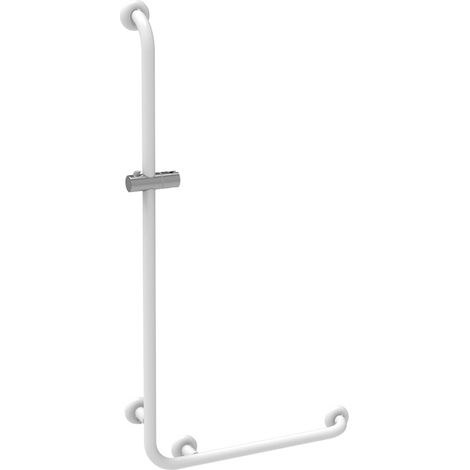 Goman maniglia inox e saliscendi flex bianca (1/3)