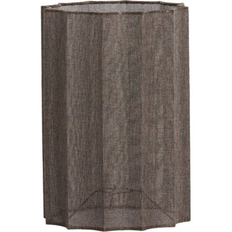 Light & Living - lampenschirm - Disli - braun - textil - Ø 24cm -