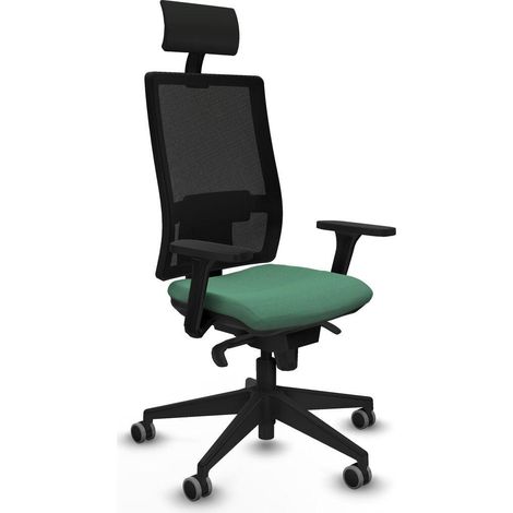 piqueras-y-crespo 3D066G1 fauteuil bureau vert émeraude