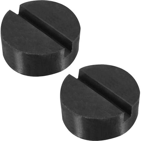 2 Gummischutzpads für Wagenheber, Rahmen- und Schienenschutz, Adapter für Rangierwagenheber (1/5)