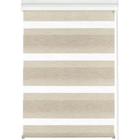 DOPPELROLLO MIT SEITENZUG SAND 120X160CM