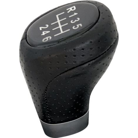 6-Gang-Schaltknauf aus Leder, manueller Ersatzadapter für BMW E34 E36 E38 E39 E46 E53 E60 E61 E63 E64 E83 E90 E91 E92 E93 (1/5)