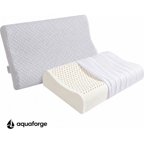 Almofada Cervical Ergonómica Látex Respirável 60 x 40 cm (1/5)