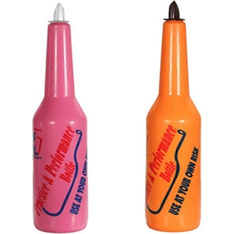 2x Flair Bartender, Cocktailshaker für Bar, Kneipe und Weinflasche – Rosa und Orange (1/5)