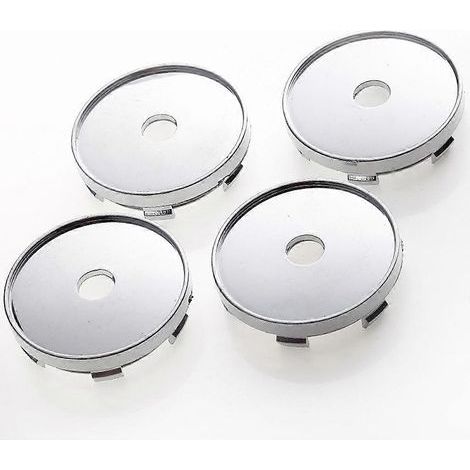 Ensemble de 4 cache-moyeux universels de 60 mm pour roues de voiture - Accessoires et pièces automobiles (1/5)