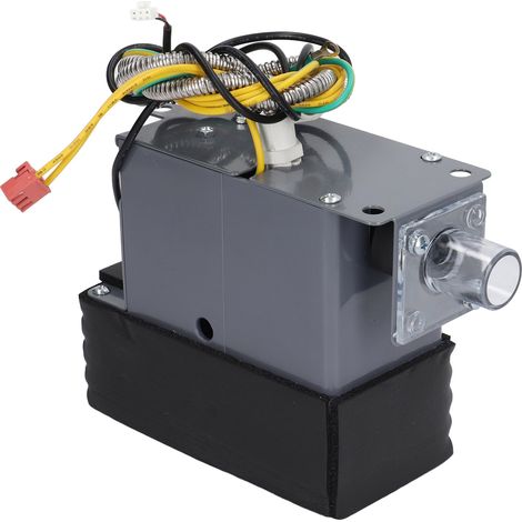 Pompe de vidange pour climatisation 10 W, hauteur de refoulement 700 mm, démarrage et arrêt automatiques, silencieuse, pour condensats de climatisation, 220 V CA (1/5)