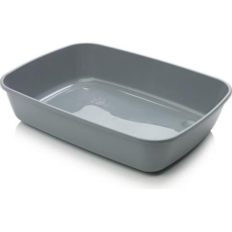 Savic Iriz 50 Litter Tray Grey PK12 - 37665 (1/2)