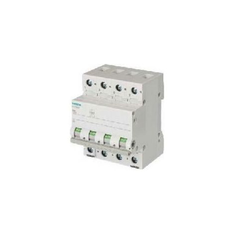 Interruptor aislador de Siemens FUERA 32A 400VAC 4 Polos 5TL14320