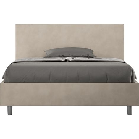 Letto Matrimoniale Francese 140x200 cm Senza Rete Adele Sabbia (1/4)