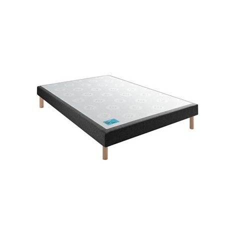 Sommier Merinos STYLO Gris Anthracite 160x200