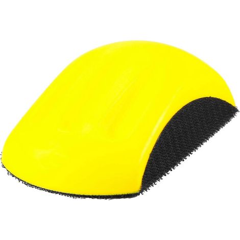 Bloc de ponçage manuel de 5 pouces pour outils abrasifs de polissage à fixation auto-agrippante (1/5)