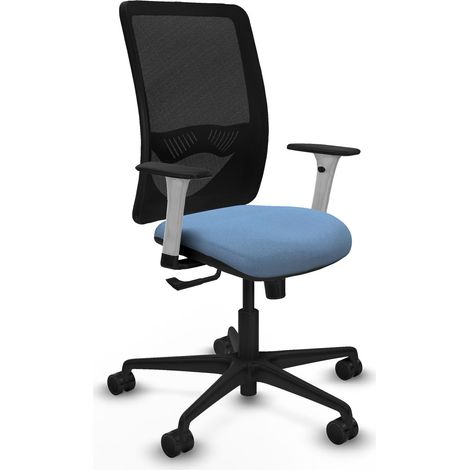 Chaise de bureau piqueras y crespo Zulema blanc mécanisme syncro (1/2)