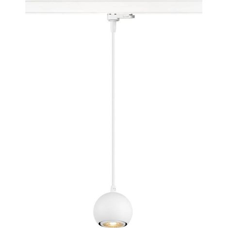 Suspension pour rail Light Eye 90 blanc 3 phases Ø 9cm - 1008171