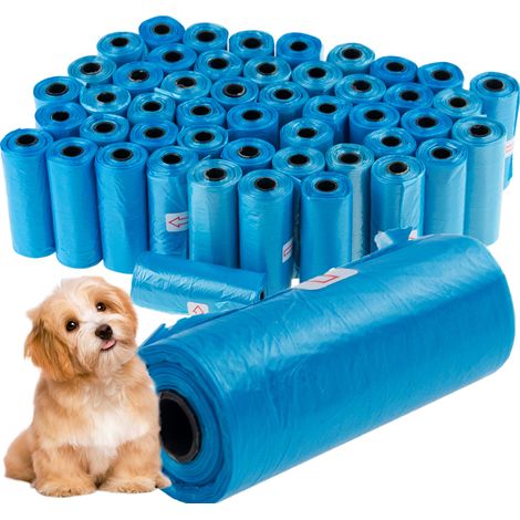 TG67396 SACS À DÉJECTIONS CANINES, LOT DE 50 ROULEAUX = 750 sacs (1/5)