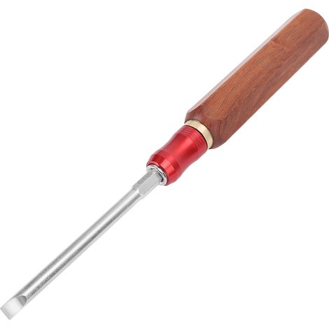 Jeu de tournevis à changement rapide avec manche en bois, embouts PH à fente et tournevis à dégagement rapide, acier CrV, quincaillerie pour la maison en palissandre (1/5)