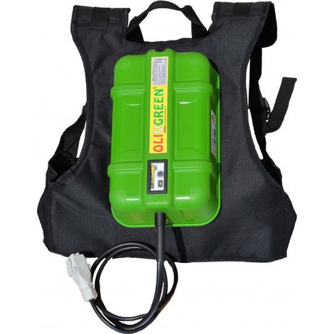 Batteria a spalla al litio Minelli OlivGreen MEOGBL200002 12V 45Ah (1/2)