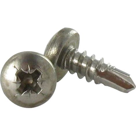 Vis autoperceuse Inox A2 Tête cylindrique bombée TCB Pozi 4.2X16-1 pièce