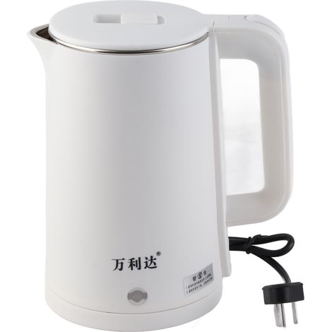 2,3-Liter-Wasserkocher aus Edelstahl mit Doppelwand, Verbrühungsschutz und automatischer Abschaltung für den Hausgebrauch, chinesischer Stecker (1/5)