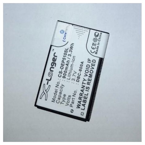 CoreParts Batería Tiptel 6021, 6050, 6120, 6121, 6, MOBX-BAT-DEP510SL