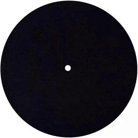 Rutschfeste Filz-Plattentellermatte für LP-Plattenspieler, 3 mm dick, audiophiles Ersatzzubehör (1/5)