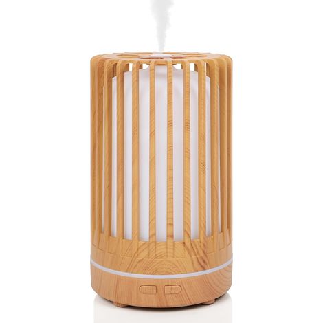 Diffusore di oli essenziali, diffusore di aromi da 200 ml, umidificatori LED a 7 colori, diffusore umidificatore domestico con spegnimento automatico, diffusore di fragranze per soggiorno, camera da l (1/5)