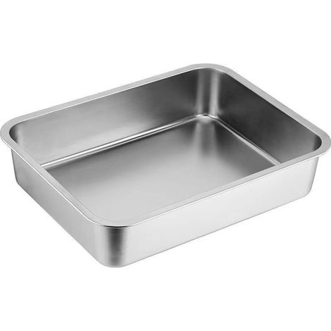 Moule inox petit plat 13.5x10.7x5.5 cm (1/5)