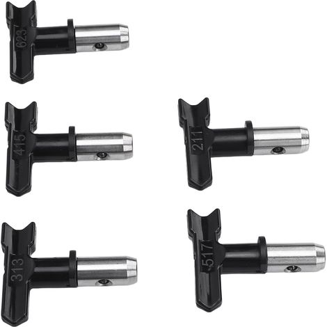 Kit de Buses pour Pistolet Airless 211 313 415 517 623, 5 Filtres, Accessoires Pulvérisateur Peinture, Noir (1/5)