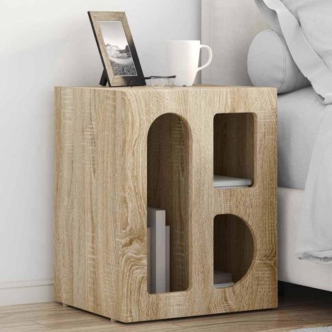 Nachttisch Sonoma-Eiche 40 x 35 x 50 cm Holzwerkstoff