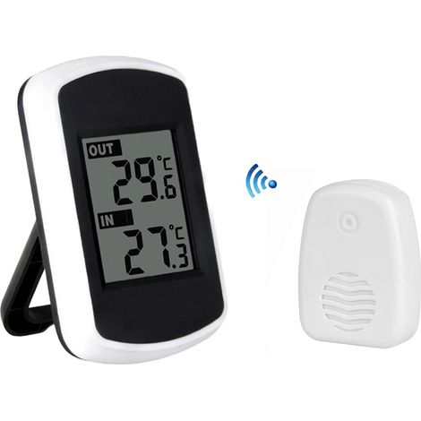 Eosnow LCD Digital Wireless Indoor Outdoor Thermometer Temperaturmessung Umgebungswettertester