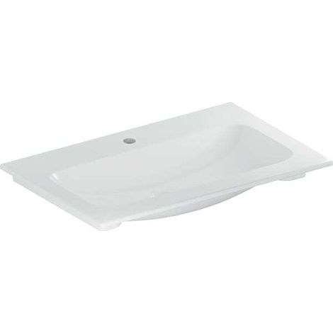 Geberit iCon lavabo pour meubles, 1 trou pour robinet, sans (1/4)