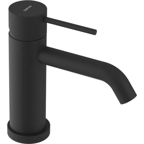 Sapho Ultrasan - Grifo de lavabo, negro mate UT002VB (1/3)